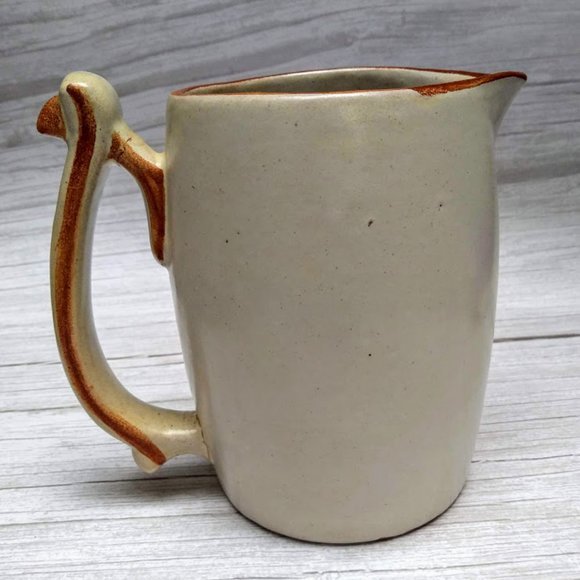 QUART-SIZE "DRINKING MAN" CERAMIC PITCHER / JUG - Picture 6 of 6
